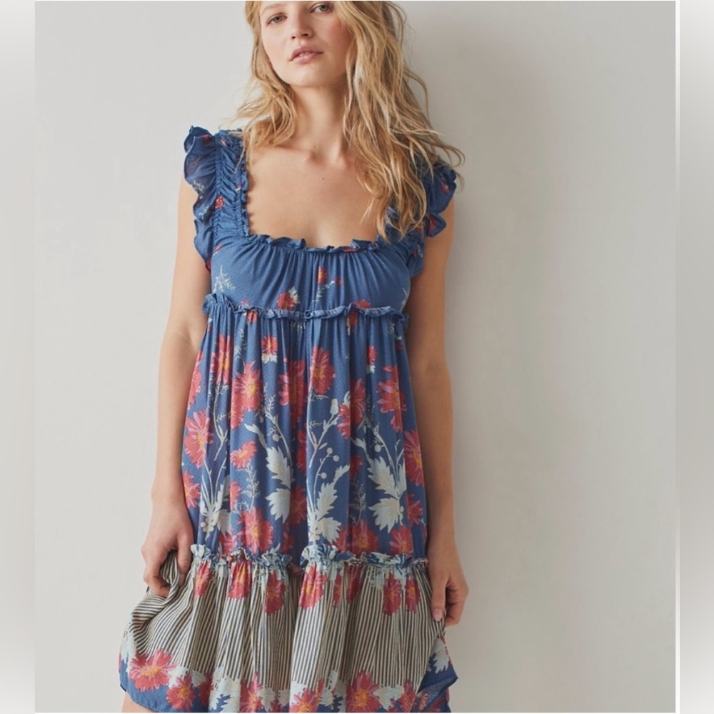 Free People Bali Wild Daisy Slip